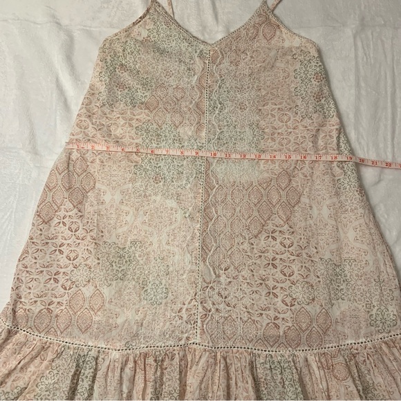 Rachel Zoe Boho Lace Ruffle Midi Dress - Size Medium - Picture 13 of 16